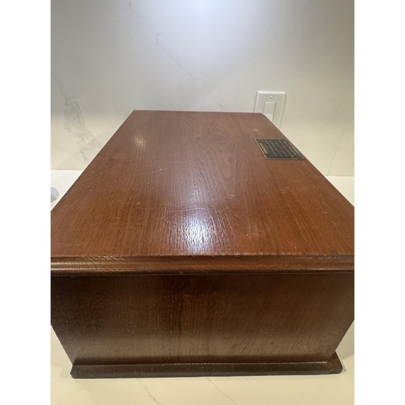 Antique Spool Cabinet Clark's O.N.T 3 Drawers W Label Vintage - Picture 9 of 12